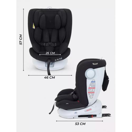 Автокресло Rant Drive Isofix / LB619 (Black) 0-36 кг Black / Черный