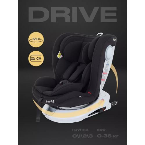 Автокресло Rant Drive Isofix / LB619 (Black) 0-36 кг Black / Черный