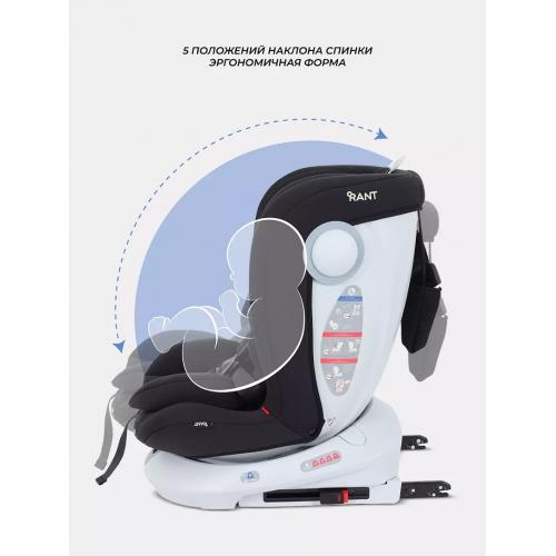 Автокресло Rant Drive Isofix / LB619 (Black) 0-36 кг Black / Черный