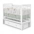 Детская кроватка Атон Baby Master Ariel 02 ящик маятник (белая аляска) быстросъемная стенка