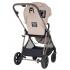 Детская прогулочная коляска Carrello Costa CRL-5543 (Vanilla Beige) / Реверсивный блок (ванильно-бежевый)