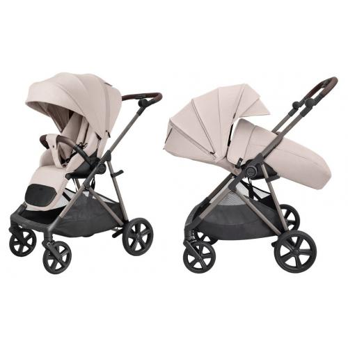 Детская прогулочная коляска Carrello Costa CRL-5543 (Vanilla Beige) / Реверсивный блок (ванильно-бежевый)