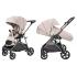 Детская прогулочная коляска Carrello Costa CRL-5543 (Vanilla Beige) / Реверсивный блок (ванильно-бежевый)