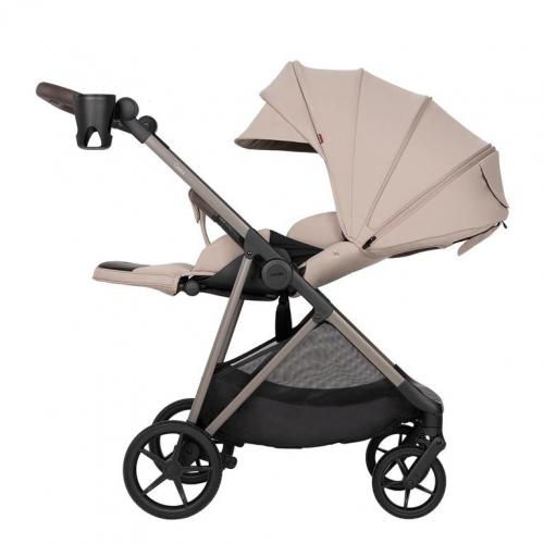 Детская прогулочная коляска Carrello Costa CRL-5543 (Vanilla Beige) / Реверсивный блок (ванильно-бежевый)