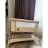 Колыбель кроватка Lionelo Leonie Plus (Beige Sand) Бежевый (ручной маятник)