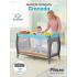 Манеж-кровать PITUSO Granada Grey  Серый Графит (2 уровня, лаз, кольца) P612 Puppy