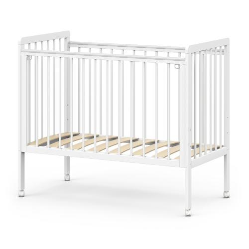 Детская кроватка Атон Baby Master Ariel 04 колесо (белая аляска) быстросъемная стенка