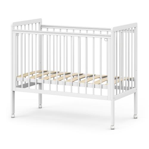 Детская кроватка Атон Baby Master Ariel 04 колесо (белая аляска) быстросъемная стенка