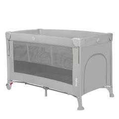 Кровать-манеж Lionelo Ellen (Grey Concrete) (2 уровня, откидной/опускной борт)