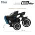 Велосипед трехколесный Pituso Elite Plus Blue Сине-зеленый JY-T05Plus-Teal