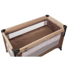 Манеж Martin noir Nearby Andes Brown (опускной борт, 2 уровня, москитная сетка, сумка) Коричневый