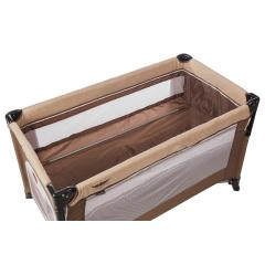 Манеж Martin noir Nearby Andes Brown (опускной борт, 2 уровня, москитная сетка, сумка) Коричневый