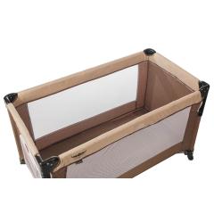 Манеж Martin noir Nearby Andes Brown (опускной борт, 2 уровня, москитная сетка, сумка) Коричневый