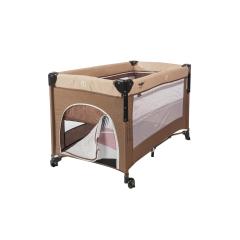 Манеж Martin noir Nearby Andes Brown (опускной борт, 2 уровня, москитная сетка, сумка) Коричневый