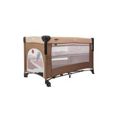 Манеж Martin noir Nearby Andes Brown (опускной борт, 2 уровня, москитная сетка, сумка) Коричневый