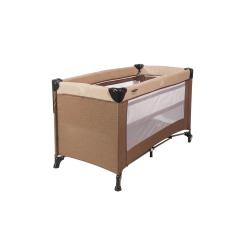 Манеж Martin noir Nearby Andes Brown (опускной борт, 2 уровня, москитная сетка, сумка) Коричневый