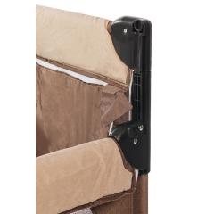 Манеж Martin noir Nearby Andes Brown (опускной борт, 2 уровня, москитная сетка, сумка) Коричневый