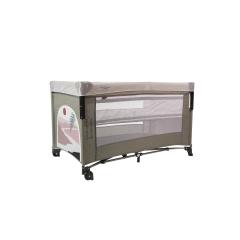 Манеж Martin noir Nearby Etna Graphite  (опускной борт, 2 уровня, москитная сетка, сумка) Графит