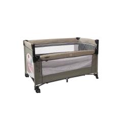 Манеж Martin noir Nearby Etna Graphite  (опускной борт, 2 уровня, москитная сетка, сумка) Графит