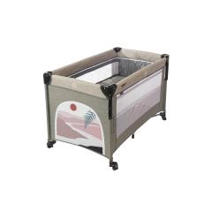 Манеж Martin noir Nearby Etna Graphite  (опускной борт, 2 уровня, москитная сетка, сумка) Графит