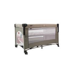 Манеж Martin noir Nearby Etna Graphite  (опускной борт, 2 уровня, москитная сетка, сумка) Графит