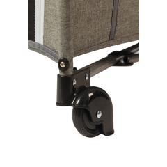 Манеж Martin noir Nearby Etna Graphite  (опускной борт, 2 уровня, москитная сетка, сумка) Графит