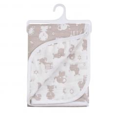 Плед детский Perina Зверюшки песочные 110х80 см ПЛ-01.4