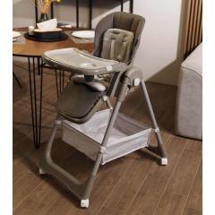 Стульчик для кормления Martin Noir TODY LUX Loft Grey (серый)