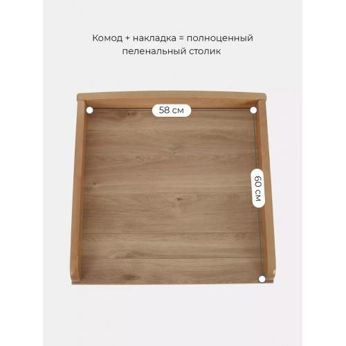 Комод пеленальный Rant Bamboo / 103 (Moon Grey), 7662251 (60 см)