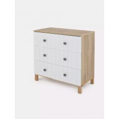 Комод пеленальный Rant Bamboo / 108 (Cloud White), 8096600 (80 см) (съемная доска)