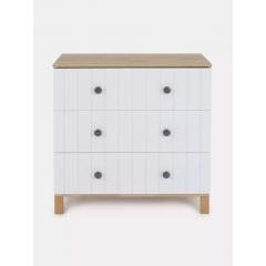 Комод пеленальный Rant Bamboo / 108 (Cloud White), 8096600 (80 см) (съемная доска)