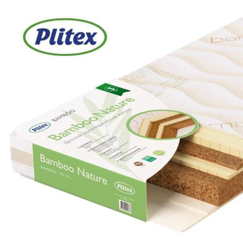 Детский матрас Plitex Bamboo Nature 1250х650х110 БН-119-02 (Плитекс Бамбу Нэйча 125х65)