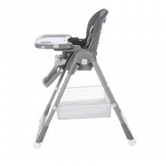 Стульчик для кормления Martin Noir TODY LUX Loft Grey (серый)