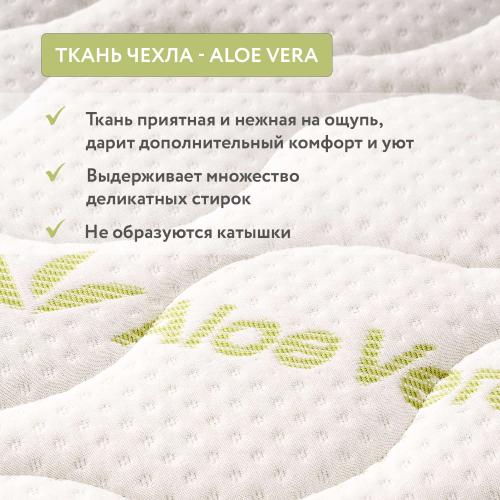 Детский матрас круглый 75х75 см Plitex Aloe Vera Ring 74х74 (АВ-19/2) (Плитекс Алоэ Вера)