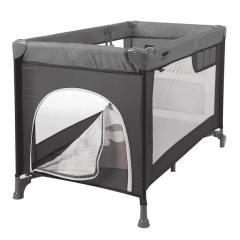 Манеж Martin noir Favor Mоrion Black (1 уровень, москитная сетка, сумка) черный