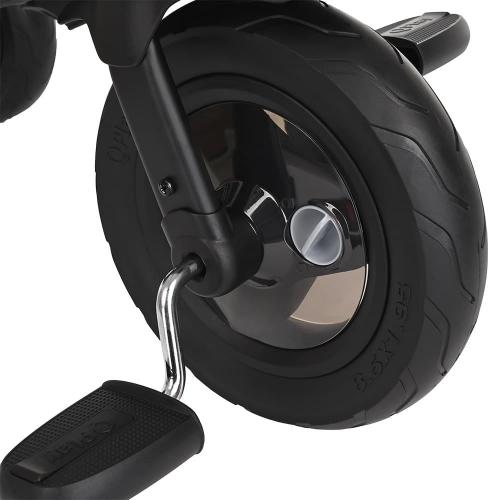 Велосипед трехколесный QPlay Nova S700 Beige/black Бежево-черный (складной)