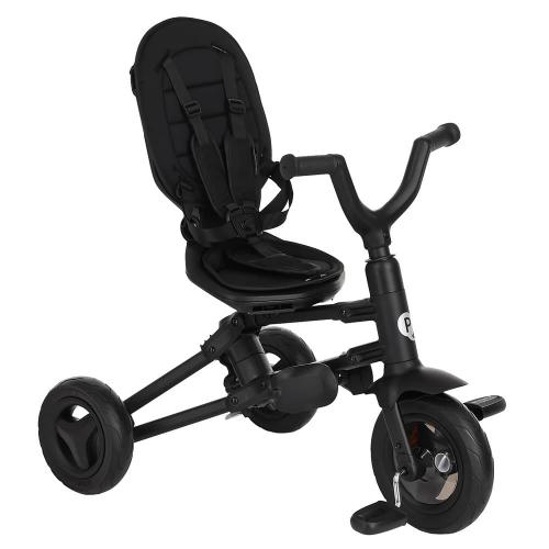 Велосипед трехколесный QPlay Nova S700 (Carbon black/чёрный) S700 PLUS- Carbon black (складной)