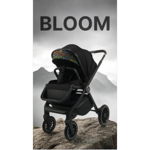 Детская коляска Bubago BLOOM 2in1 BG 134-1 Черный