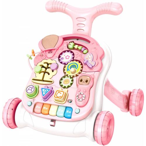 Ходунки-каталка Labalu Smart Baby 2 в 1 (розовый) 7822865