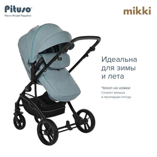 Коляска трансформер Pituso Mikki G16 (изумрудно-зеленый) G16/Emerald Green