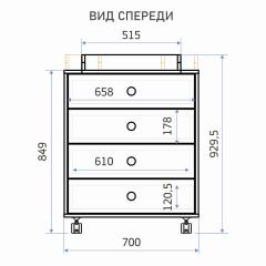 Комод пеленальный Pituso Kids Rolf Дуб сонома БП-00004029