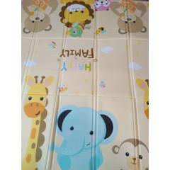 Детский коврик двухсторонний в сумке 2х1,8 м Зима/Малыши (термоковрик)