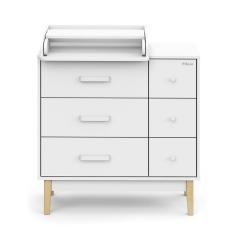 Комод пеленальный Pituso Kids Vintage Premium Белый аляска (6 ящ.) ЛДСП