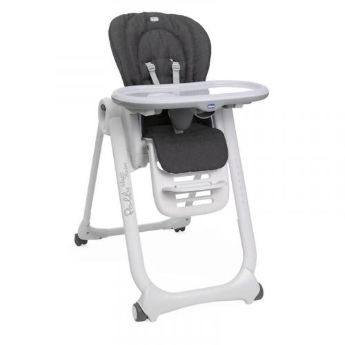 Стульчик для кормления Chicco Polly Magic Relax grey melange 7d-00142