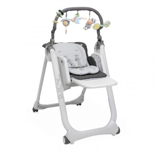 Стульчик для кормления Chicco Polly Magic Relax grey melange 7d-00142