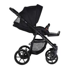 Коляска Pituso Tossa 2 в 1 Black, TS/50/02 (водоотталкивающая ткань)