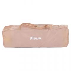 Манеж-кровать PITUSO Granada Beige Мишка Бежевый (2 уровня, лаз, кольца) P612 Bear