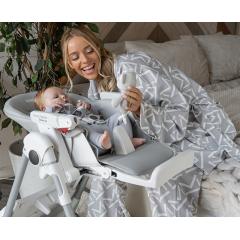 Стульчик для кормления Peg-Perego PP Follow me wonder GREY Серый PR.PAPPA