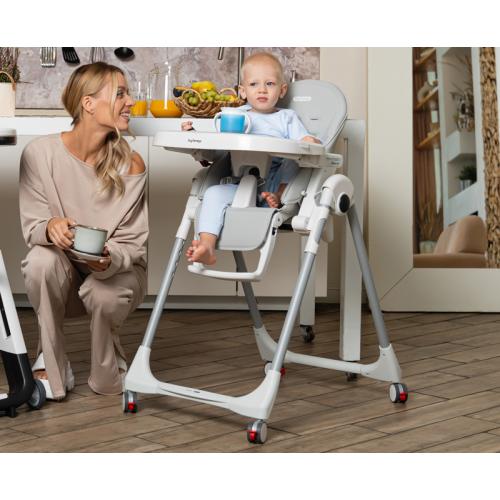 Стульчик для кормления Peg-Perego PP Follow me wonder GREY Серый PR.PAPPA IH01000000WD53