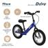 Беговел Pituso Drive Air 12 (синий) Blue/Синий, колеса AIR 12", тормоз 1203S-Blue